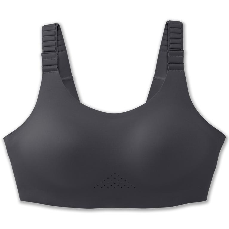 Brooks Dare Scoopback 2.0 - Womens Sports Running Bra - Asphalt/Darkgey (12894GJFT)